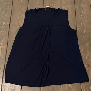 Anne Klein Deep Blue Tank Top